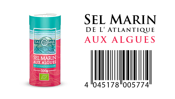 SALOMAR SEL MARIN de l'Atlantique - Atlantik Meersalz grob