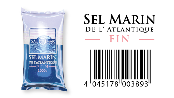 SALOMAR SEL MARIN de l'Atlantique - Atlantik Meersalz fein