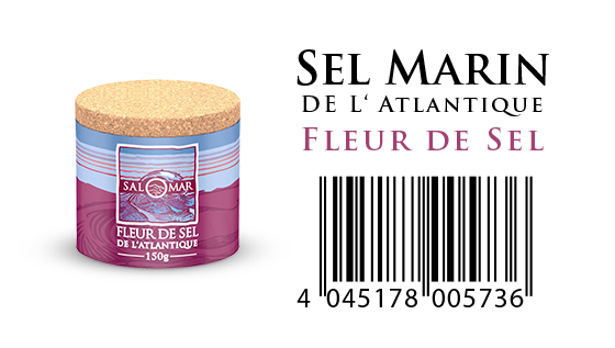 SALOMAR SEL MARIN de l'Atlantique - Atlantik Meersalz grob