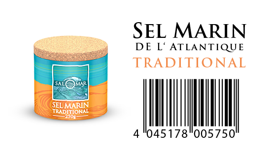 SALOMAR SEL MARIN de l'Atlantique - Atlantik Meersalz grob